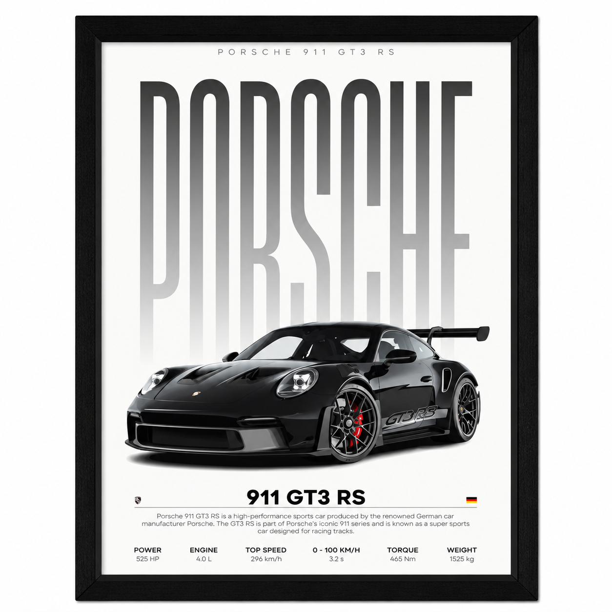 porsche 911 frame